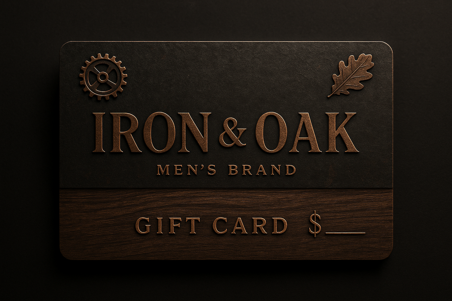 Iron & Oak Gift Card
